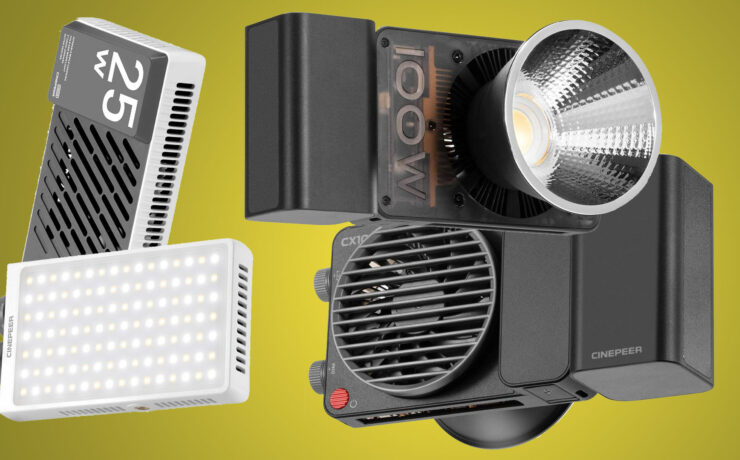 ZHIYUN CINEPEER CX100 and CM25 Bi-Color LED Lights Released - Affordable and Compact