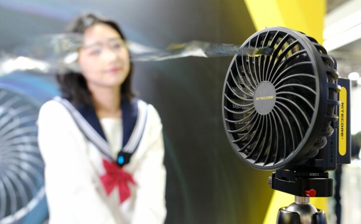 NITECORE CineWind CW10 Released - Portable Fan for Content Creators