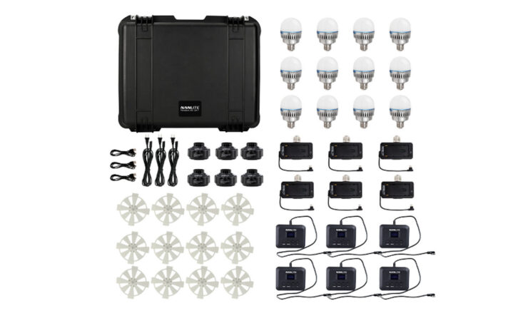 B&H Deals – Save $700 on NANLITE PavoBulb 10C Bi-Color RGBWW LED Bulb (12-Light Kit)