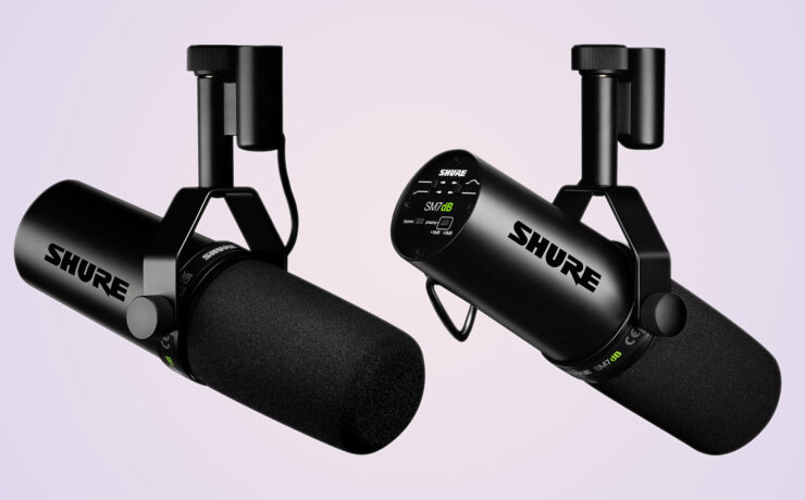 Shure SM7dB Microphone Released - Now with Built-in Preamp
