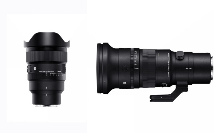 SIGMA 15mm F1.4 DG DN DIAGONAL FISHEYE | Art and 500mm F5.6 DG DN OS | Sports Prime Lenses Announced