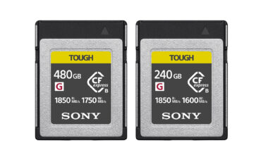 ソニーが240GBと480GBのCFexpress Type B TOUGHメモリーカードを発表