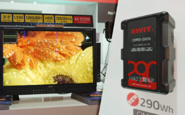 SWIT BM-U326MD Mini-LED 4K Monitor and CIMO V-mount Batteries Announced