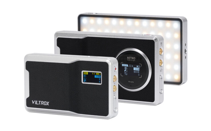 VILTROX Retro 08X and Retro 12X Announced - A Portable RGBW LED Light with 26 Lighting Effects