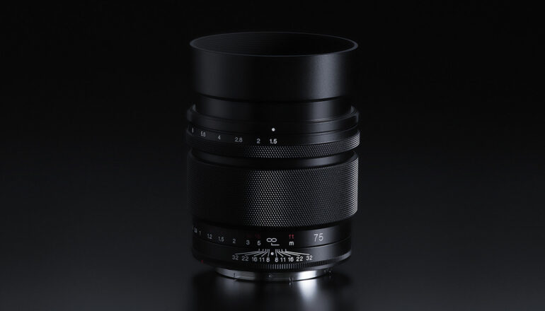 コシナがキヤノンRFカメラ用 Voigtlander NOKTON 75mm F1.5 Asphericalを発表