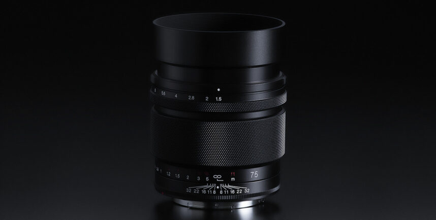 コシナがキヤノンRFカメラ用 Voigtlander NOKTON 75mm F1.5 Asphericalを発表