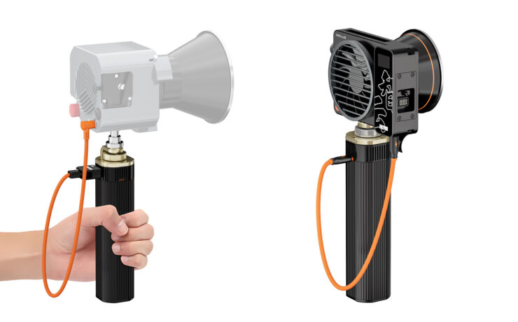 ZGCINE ZG-H90 Released - A Compact Handheld Battery Grip for Small LED Lights